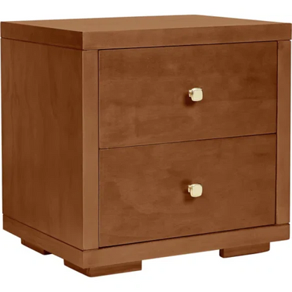 Modern Sophistication 2-Piece Queen Platform Bedroom Set with Sleek Headboard and Footboard in Solid Wood