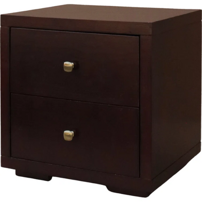 Polished Wooden Platform Full Double Size Bedroom Set – Elegant Design with Sturdy Construction and Timeless Appeal