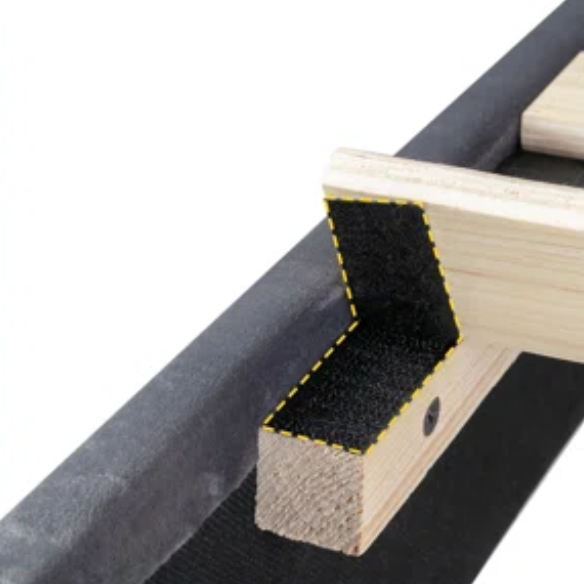 King Size Upholstered Platform Bed with Wingback Headboard – Simple, Elegant Design, Sturdy Wooden Slats, No Box Spring Needed for a Luxurious Sleep Experience