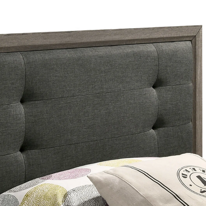Rustic Grey Farmhouse 5-Piece Twin Bedroom Set – Charming & Durable Design