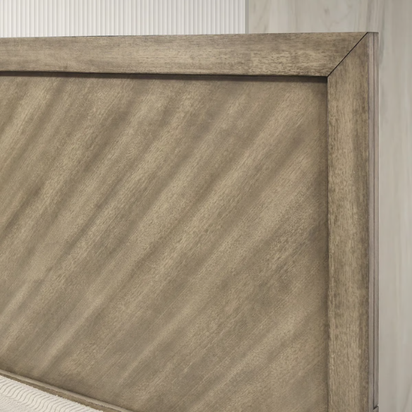 Transform Your Bedroom with a 5-Piece Bedroom Set – Modern Elegance in Weathered Sand Finish with Timeless Sophistication and Exceptional Functionality