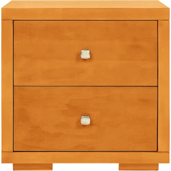 Modern Sophistication 2-Piece Queen Platform Bedroom Set with Sleek Headboard and Footboard in Solid Wood