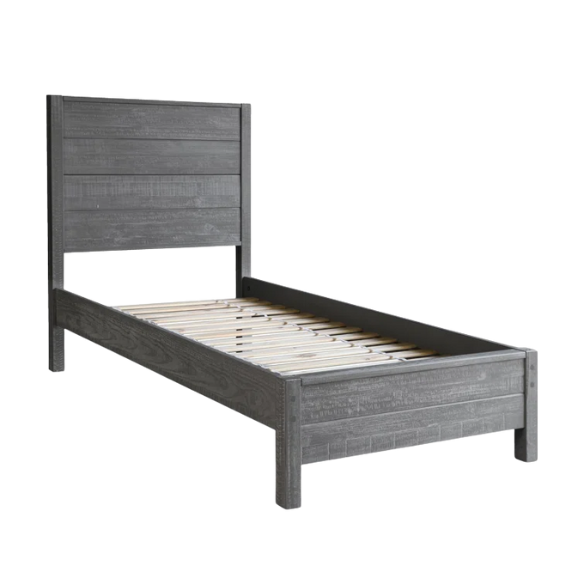 Stylish Wooden Twin 2-Piece Bedroom Set: Elegant Design for Cozy and Functional Spaces