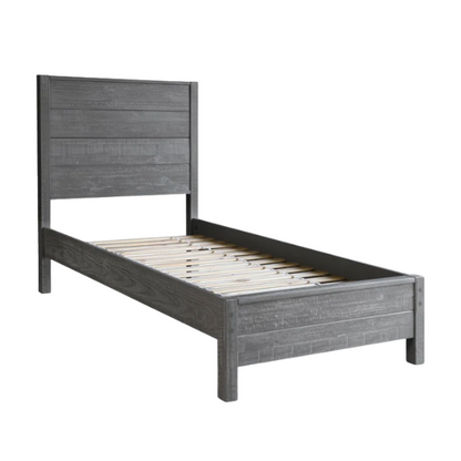 Stylish Wooden Twin 2-Piece Bedroom Set: Elegant Design for Cozy and Functional Spaces