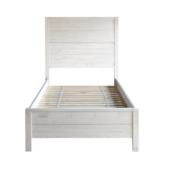 Stylish Wooden Twin 2-Piece Bedroom Set: Elegant Design for Cozy and Functional Spaces