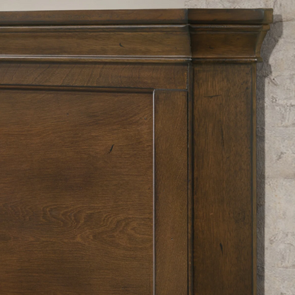 Solid Walnut Wood 3-Piece Queen Bedroom Set – Durable, Elegant, and Timeless Standard Bed Set
