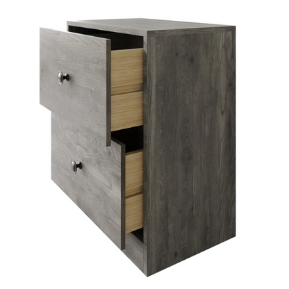 Elegant Solid Grey Queen Bedroom Set with Button-Tufted Upholstered Bed and Matching Nightstands – 3-Piece Set