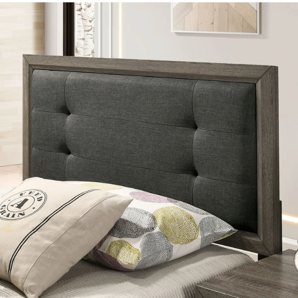 Rustic Grey Farmhouse 5-Piece Twin Bedroom Set – Charming & Durable Design