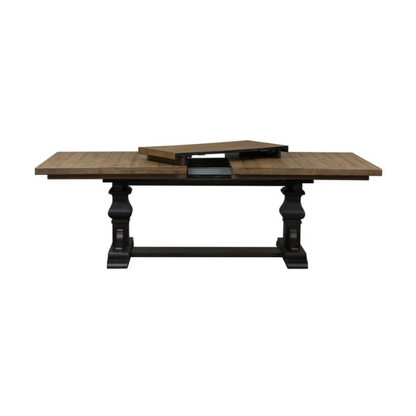Classic Vintage Trestle Dining Table – Timeless Charm with a Modern Twist