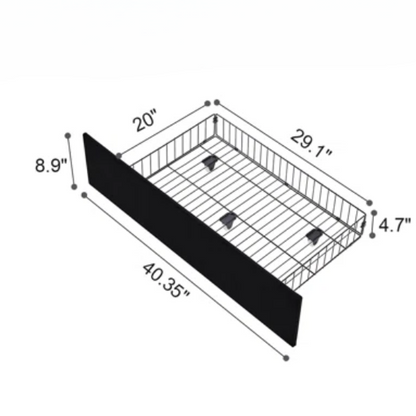 Velvet Upholstered Queen Size Platform Bed with Adjustable Headboard and 4 Storage Drawers