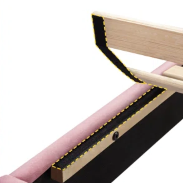 King Size Upholstered Platform Bed with Wingback Headboard – Simple, Elegant Design, Sturdy Wooden Slats, No Box Spring Needed for a Luxurious Sleep Experience