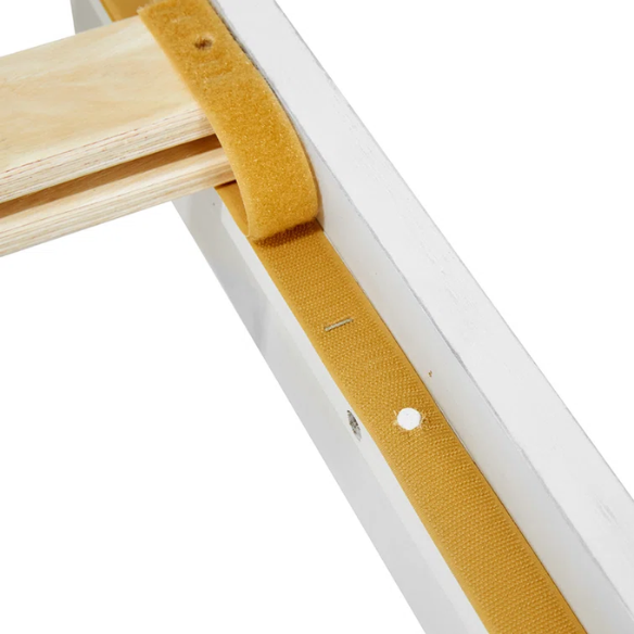 Solid Wood Platform King Size Bed with Headboard – Rustic Wood Frame with Steel Reinforcement for Ultimate Stability and Comfort