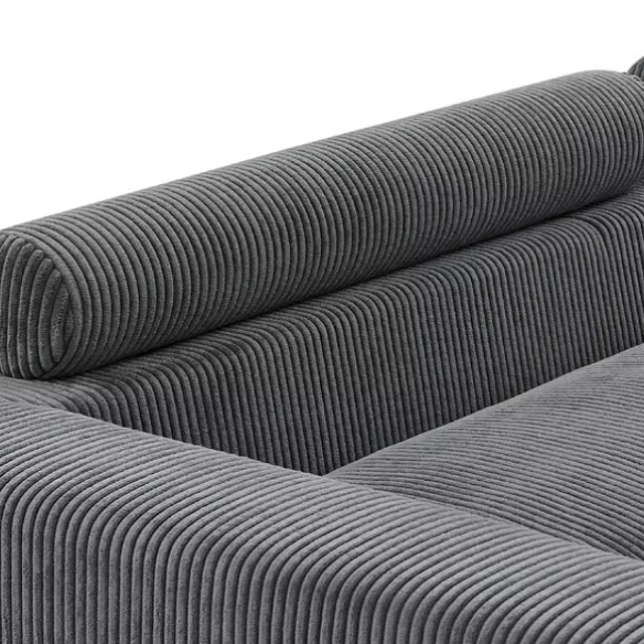 Corduroy Convertible Sleeper Sofa – Stylish & Functional Seating for Any Space