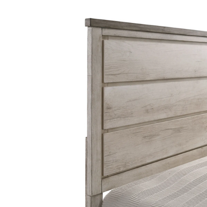 Rustic 5-Piece Queen Bedroom Set in Light Ash Brown – Timeless Wooden Charm and Warmth