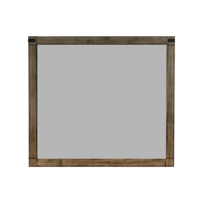 Rustic Light Brown 5-Piece Queen Upholstered Panel Bedroom Set – Warm, Stylish, and Durable