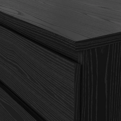 Versatile 60.5" 6-Drawer Double Dresser with Smooth Metal Glides and Clean-Lined Silhouette
