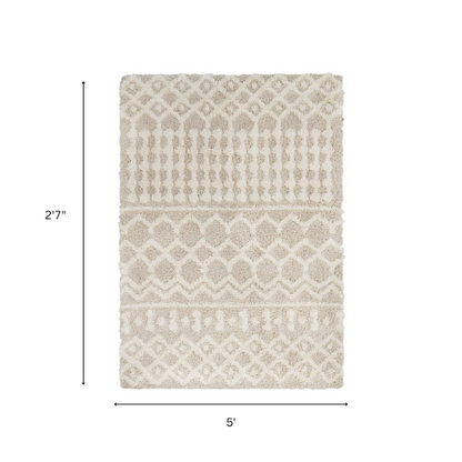 Contemporary Geometric Area Rug – Striking Design, Durable Construction, and Timeless Charm for Your Home