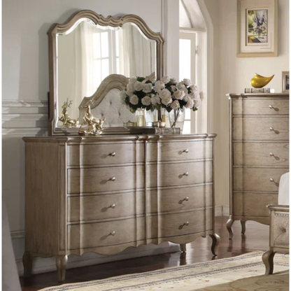 Elegant Upholstered Standard Configurable Bedroom Set –  Designed with Luxurious Upholstery for a Sophisticated and Comfortable Bedroom Retreat