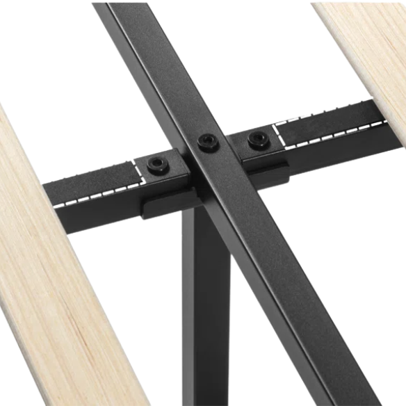 Modern Queen Size Upholstered Platform Bed with Deluxe Wingback and Linen Blend Fabric