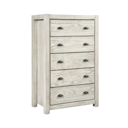 Elevate Your Bedroom with a 5-Piece King Bedroom Set – Solid Wood Construction, Ample Storage, and Timeless Sophistication at a Steal