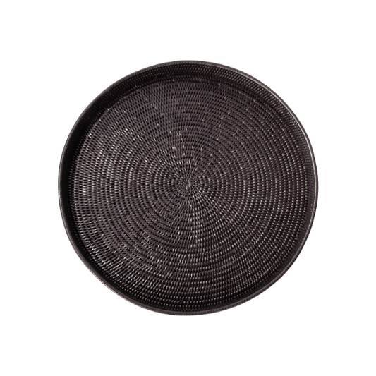 Wicker Serving Tray – Coastal-Inspired, Natural Rattan Design for Dining & Decor