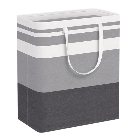 Waterproof Fabric Laundry Basket – Large Capacity Foldable Storage Box for Clothes and Sundries, Simple and Stylish Design