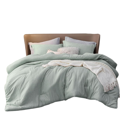 All-Season Comforter Set – Reversible Cooling & Warmth Bed Set for Ultimate Comfort Year-Round