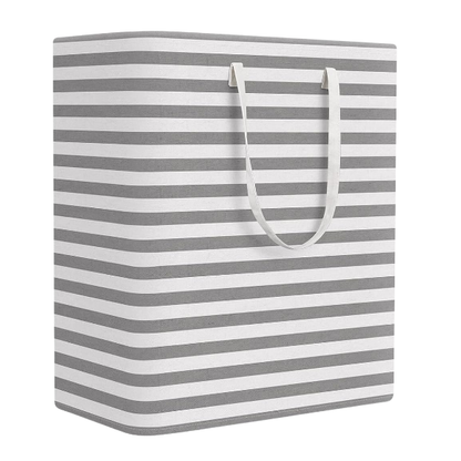 Waterproof Fabric Laundry Basket – Large Capacity Foldable Storage Box for Clothes and Sundries, Simple and Stylish Design