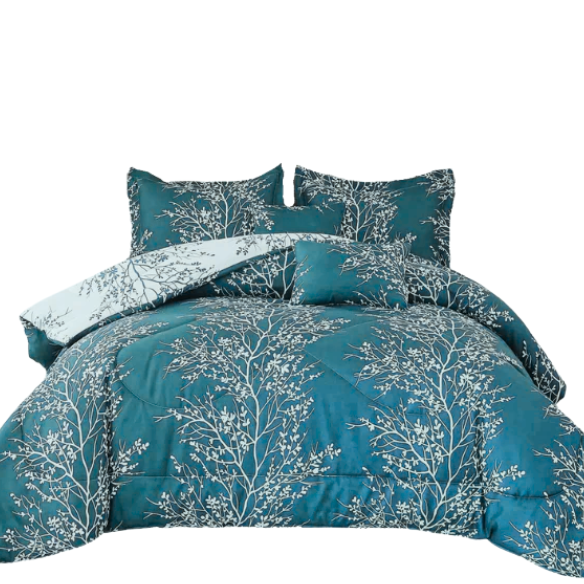Floral Comforter Set – Stylish and Cozy Bedding with Cute Floral Pattern for a Beautiful Bedroom Makeover