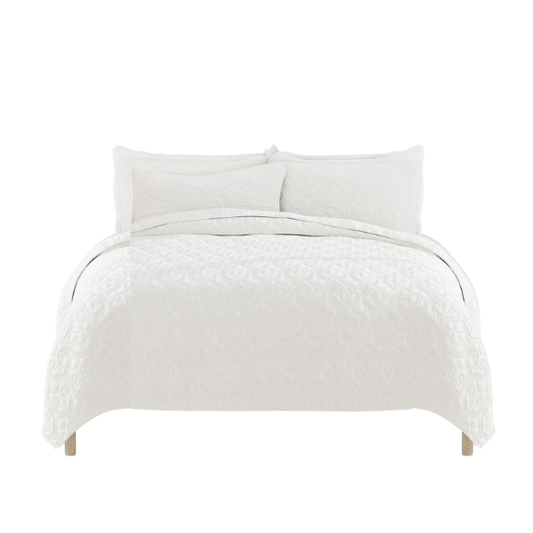 Lightweight Ultra Soft Quilt Set – Stain-Resistant, Machine Washable Bedding