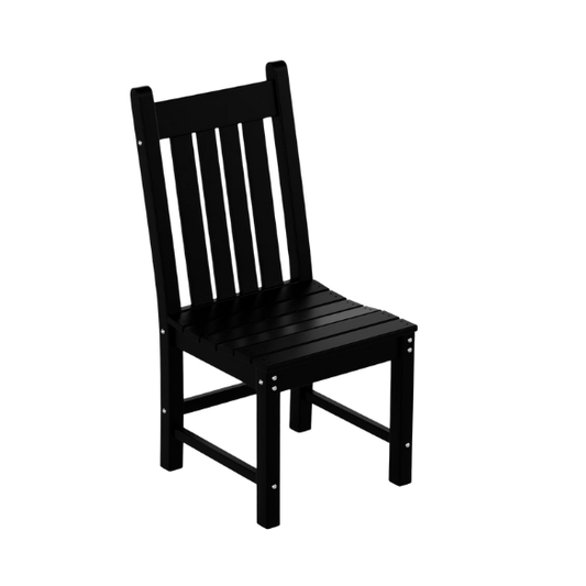 All-Weather Outdoor Patio Dining Chair with Arms – Durable HDPE Construction for Long-Lasting Comfort and Style