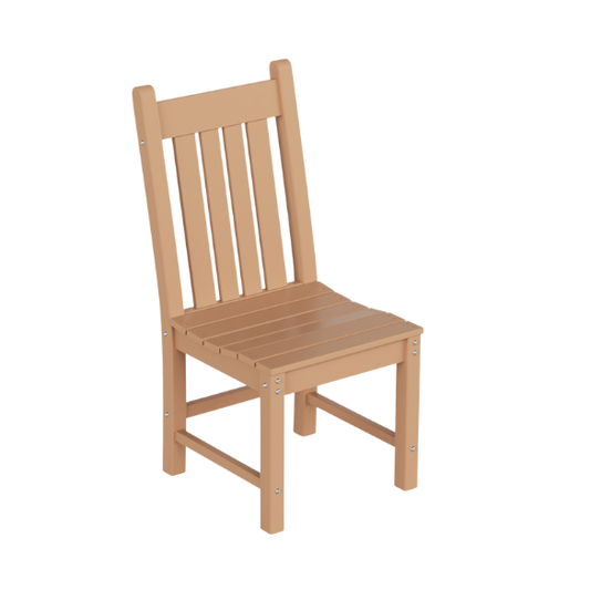 All-Weather Outdoor Patio Dining Chair with Arms – Durable HDPE Construction for Long-Lasting Comfort and Style