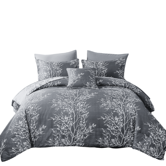 Floral Comforter Set – Stylish and Cozy Bedding with Cute Floral Pattern for a Beautiful Bedroom Makeover