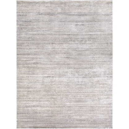 Modern Abstract Gray Area Rug – Stain-Resistant, High-Low Pile, Distressed Ivory Hues for a Relaxed, Stylish Touch