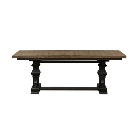 Classic Vintage Trestle Dining Table – Timeless Charm with a Modern Twist