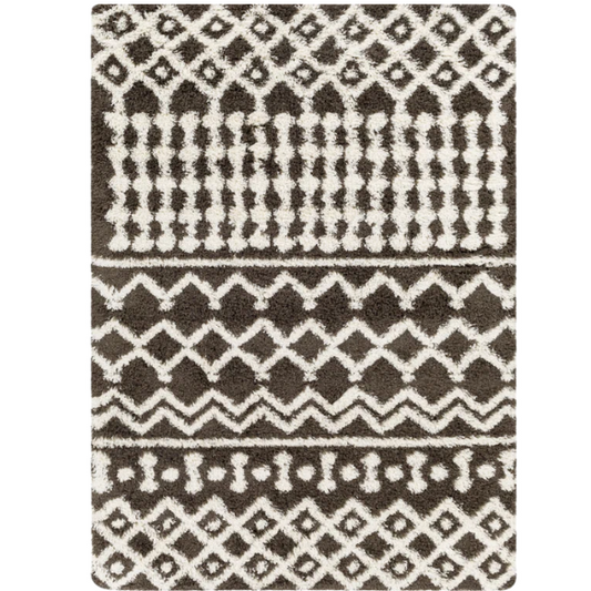 Contemporary Geometric Area Rug – Striking Design, Durable Construction, and Timeless Charm for Your Home