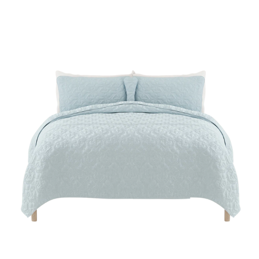 Lightweight Ultra Soft Quilt Set – Stain-Resistant, Machine Washable Bedding