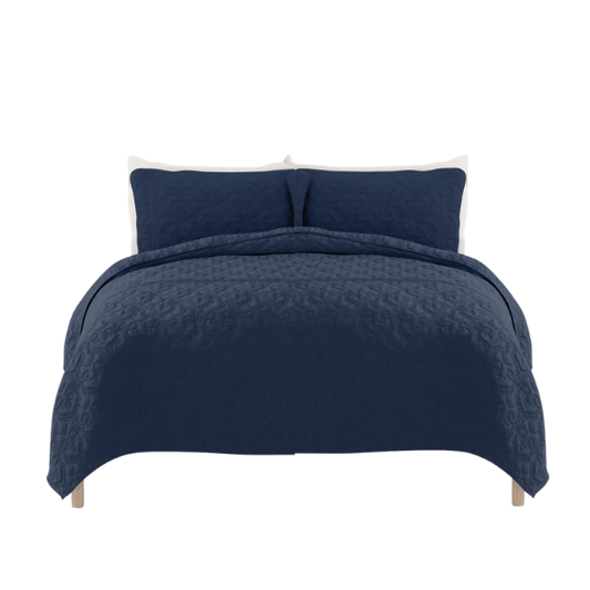 Lightweight Ultra Soft Quilt Set – Stain-Resistant, Machine Washable Bedding