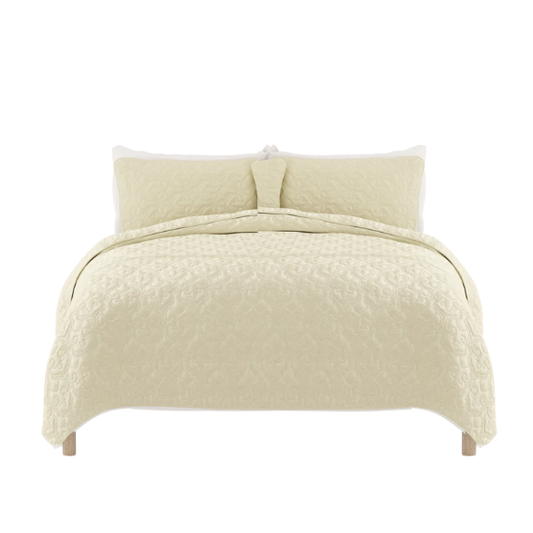 Lightweight Ultra Soft Quilt Set – Stain-Resistant, Machine Washable Bedding