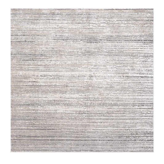 Modern Abstract Gray Area Rug – Stain-Resistant, High-Low Pile, Distressed Ivory Hues for a Relaxed, Stylish Touch