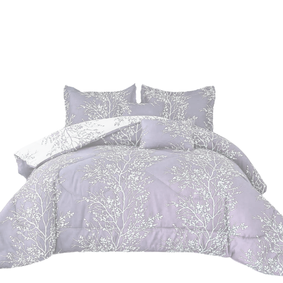 Floral Comforter Set – Stylish and Cozy Bedding with Cute Floral Pattern for a Beautiful Bedroom Makeover