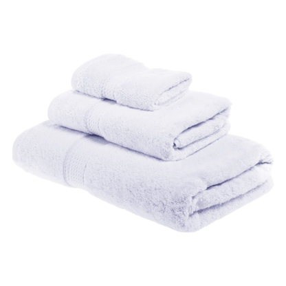 Luxury White Egyptian Cotton 3-Piece Towel Set – 800 GSM Plush and Highly Absorbent Bath Towels