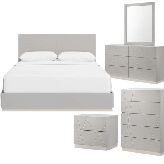 Contemporary Elegance: Sleek Twin Bed for Modern Living