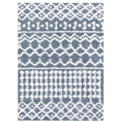 Contemporary Geometric Area Rug – Striking Design, Durable Construction, and Timeless Charm for Your Home