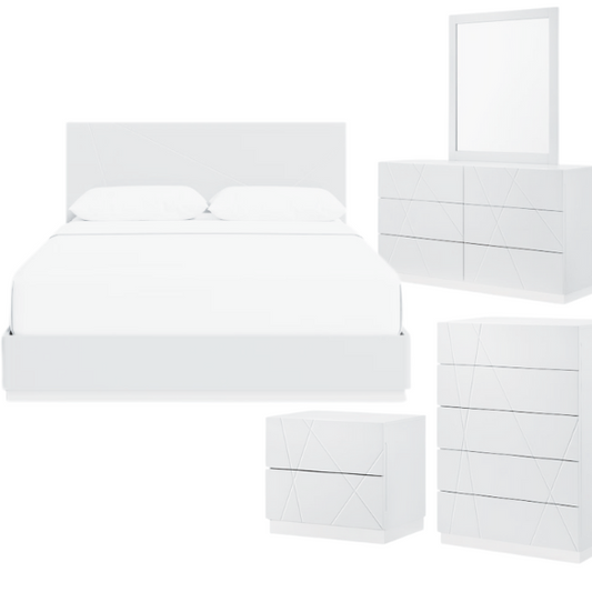 Contemporary Elegance: Sleek Twin Bed for Modern Living