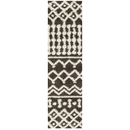 Soft Cozy Woven Shag Bohemian Tribal Area Rug