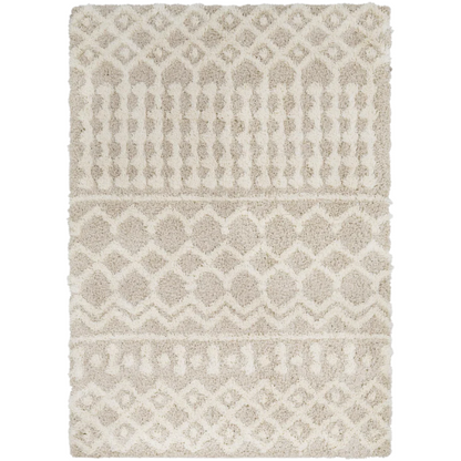 Soft Cozy Woven Shag Bohemian Tribal Area Rug