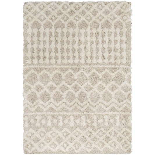 Soft Cozy Woven Shag Bohemian Tribal Area Rug