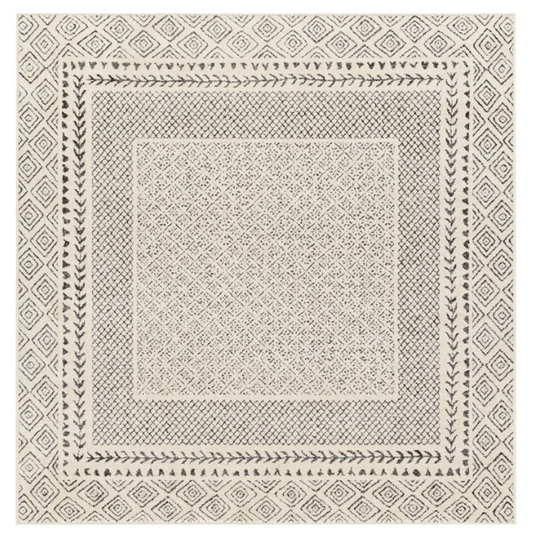 Elegant Light Beige Area Rug – Versatile