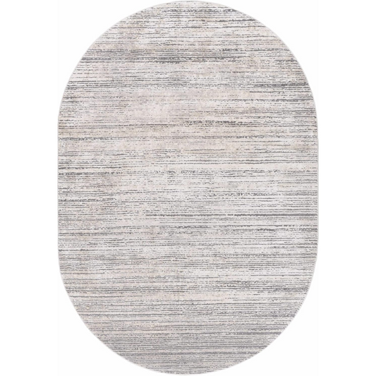 Modern Abstract Gray Area Rug – Stain-Resistant, High-Low Pile, Distressed Ivory Hues for a Relaxed, Stylish Touch